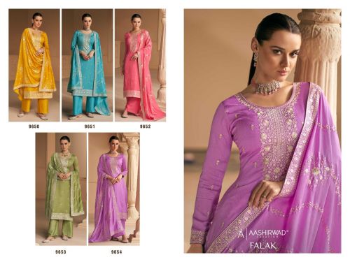 Gulkand Falak By Aashirwad Designer Salwar Suit Catalog